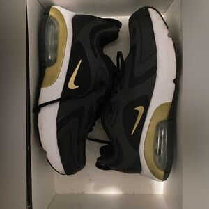 NIKE AIR MAX 200 (GS)
Black/ White/ Gold
Youth Size 5